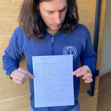 Load image into Gallery viewer, Strange Condition, Signed, Limited edition Lyric Print