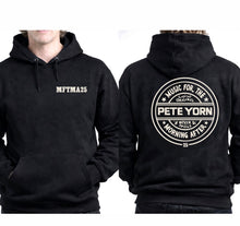 Load image into Gallery viewer, Pete Yorn Musicforthemorningafter 25th Anniversary Hoodie (limited edition - available online only)
