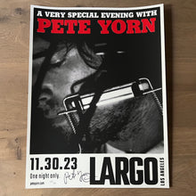 Load image into Gallery viewer, Autographed &quot;Largo 11.30.23&quot; Poster (Limited Edition)
